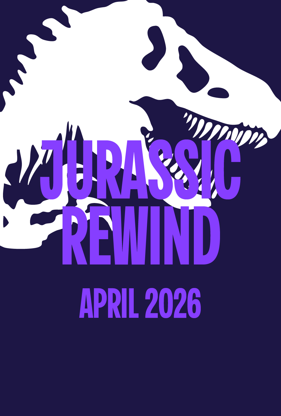 Jurassic Park Series MegaMarathon April Poster